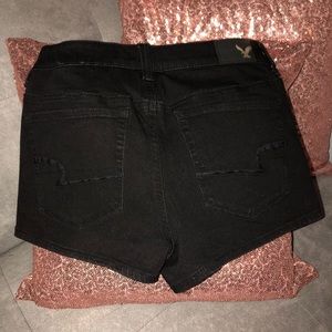 Black American eagle shorts